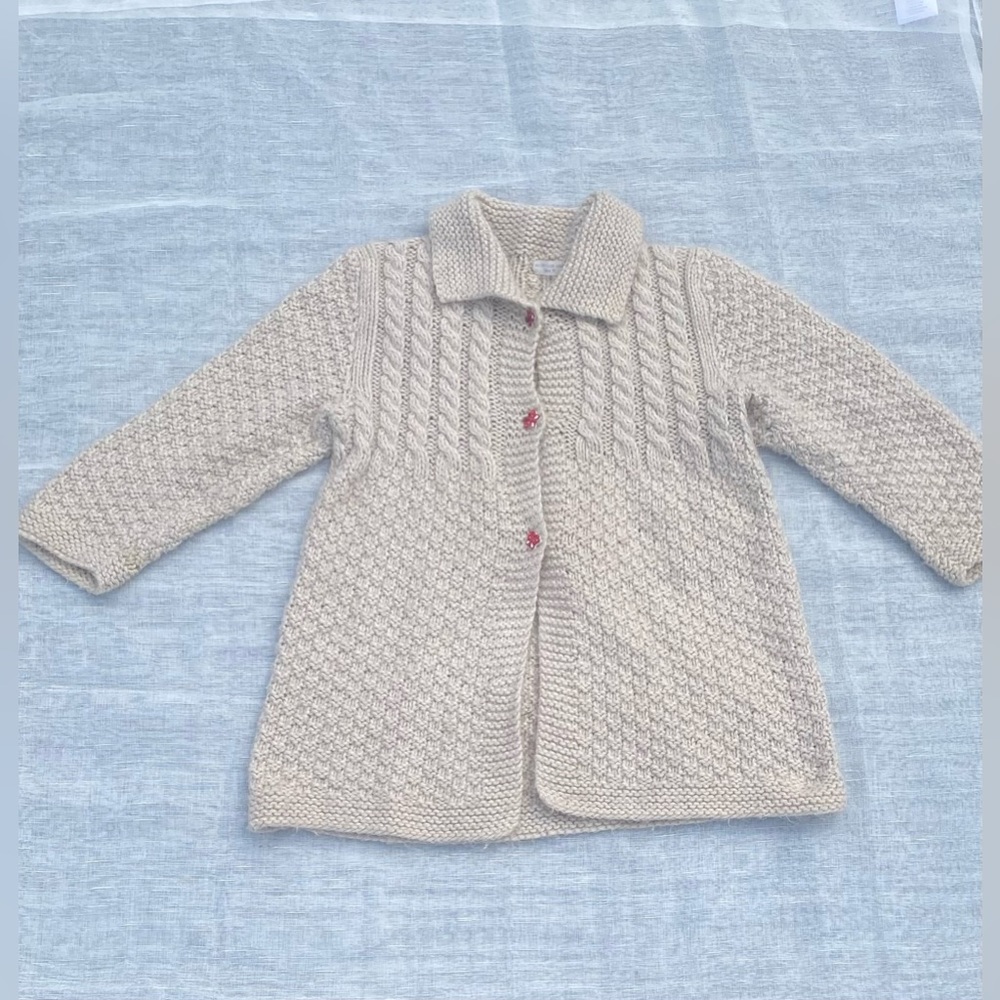 Cream kids Sweater